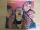 MEGADETH - Fuck the Beast Yellow Cartoon Back Cover and Lable Korea LP