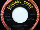 JAGUARS 45 Thinking.../Look Into My Eyes ORIGINAL SOUND doo wop VG+ promo d1218