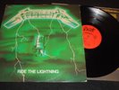 Metallica ?– Ride The Lightning Lp vinyl Bernett France 1984 Rare green cover