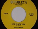 JOSEITO MATEO: Esto Es New York QUISQUEYA Guaguanco Latin Salsa 45 NM