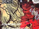 Napalm Death Harmony Corruption UK 2-LP vinyl record (Double Album) MOSH19L