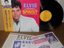 Elvis Presley Spinout original 1982 Japan LP RPL-2022 + obi lyric sheet, inserts