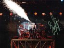 Eric Singer (KISS) signiertes Promo Foto Fire  Original Autogramm  Handsigniert
