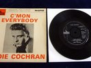 EDDIE COCHRAN, C'MON EVERYBODY, 1959 UK 4 TRACK LIBERTY RECORD LABEL E.P.