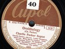Charlie Parker Septet & Miles Davis : Ornithology / A Night in Tunesia