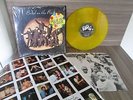 WINGS BAND ON THE RUN YELLOW VINYL LP / Beatles Sgt Pepper to label 2   EX+ 1978