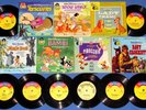 WALT DISNEYLAND RECORDS LOT--SNOW WHITE+ PINOCCHIO+ BAMBI+ PETER PAN+ CINDERELLA