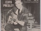ELVIS PRESLEY: Love Me Tender RCA 47-6643 PS ONLY Rare Black / White Sleeve