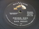 ELVIS PRESLEY HOUND DOG / DON'T BE CRULE RCA  78 Rpm Record VG+