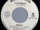 HEAR IT 60's Promo 45 rpm record Elvis Presley 