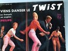 JOHNNY HALLYDAY - VIENS DANSER LE TWIST-  432.593 BE 2ème série   BIEM  - EP 45T