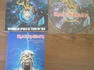 VINTAGE IRON MAIDEN  RARE TOUR BOOKS AND PICTURE DISC heavy metal lot