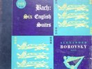 J.S.BACH - six english suites-2 LP box set-alexander borovsky-piano- vox 7852 NM