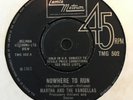 NORTHERN SOUL martha and the vandellas 'nowhere to run' TMG 502