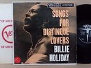 BILLIE HOLIDAY SONGS FOR DISTINGUE LOVERS LP MONO