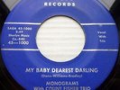 MONOGRAMS doowop VG++ SAGA 45 MY BABY DEAREST DARLING / PLEASE BABY PLEASE ws151