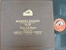 CORTOT -THIBAUD - CASALS / MENDELSSOHN    / HMV