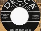ROY HALL Whole Lotta Shakin’ Goin’ On /All By Myself DECCA 45 Rockabilly VG++ 7”