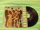 THE BEATLES / I WANT TO HOLD YOUR HAND + 3 (1963) LANGUETTE - CENTREUR BLEU