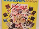 THE RAMONES : MANIA VINYL DOUBLE ALBUM WITH LYRIC INNER SLEEVES  EX / VG+