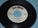 45 record sale Heavy Metal MISTREATER 700 West Label  Hell's Fire / Baby Blue