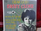 Patsy Cline  Decca #ED-2759  Dear God  with Pic Sleeve  45 RPM  7 in.  1963