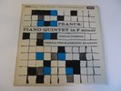 CESAR FRANCK PIANO QUINTET LP CLIFFORD CURZON VIENNA QUARTET UK DECCA SXL 2278