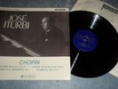 33CX1701 CHOPIN JOSE ITURBI 'WALTZES ETUDES POLONAISE MAZURKAS' COLUMBIA UK MONO