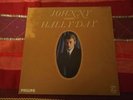 33 Tours vinyl Johnny chante Hallyday signé autographe +tickets d'entrée Olympia
