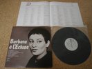 Barbara   Barbara A L'ecluse/ Japan LP/ Sheet White Label Promo