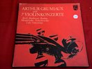 ARTHUR GRUMIAUX, SPIELT 7 VIOLINKONZERT, BRAHMS, BEETHOVEN, ... PHILIPS 4LP NM-