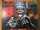 IRON MAIDEN A REAL DEAD ONE LP 1993 BRAZIL GTFLD INNER SLEEVE___diff live one