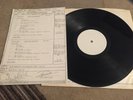 Thin lizzy live and dangerous white Label Test Press with Info sheet