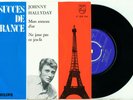 JOHNNY HALLYDAY Mon Anneau D'or (1965 TRES RARE 45t DISQUE de PAYS-BAS EX GRADE)