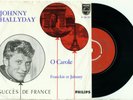 JOHNNY HALLYDAY O Carole / Frankie et Johnny (TRES RARE PAYS-BAS SP 45t VINYL)