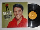 LP Elvis´ Golden Story Vol.1 SRA-5010 Japan rare orange RCA 1969 with Poster