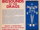 Big Sounds Of The Drags * UK vinyl EP Hot Rod Drag Racing 1972 BDR HRA Santa Pod