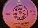 MAXINE BROWN - LET ME GIVE YOU MY LOVIN' / ONE IN A MILLION - PYE DD