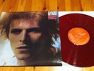 DAVID BOWIE -- Space Oddity -- red VINYL, LP, lou reed, Iggy Pop