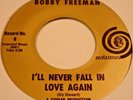 bobby freeman - i.ll never fall in love/the duck gold autumn northern soul V/G+