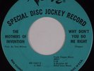 MOTHERS OF INVENTION: Why Don’t You / Big Leg Emma VERVE Promo 45 Zappa Psych