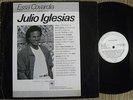 JULIO IGLESIA ESSA COVARDIA LP PROMO BRAZIL 1STPR 1989  WITH PRESS REALESE ####