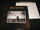 RAINBOW feat. RITCHIE BLACKMORE Finyl Vinyl / Japan DLP 1986 POLYDOR 38MM 0490/1