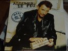 JOHNNY HALLYDAY ALLUMER LE FEU MAXI 45 TOURS HC FORMAT LP TBE