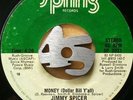 JIMMY SPICER - Money (Dollar Bill Y'all) -  rap/hip hop 45 / strong VG+ to EX
