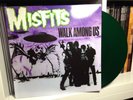 MISFITS LP -walk among us- GREEN COLOR MINT