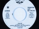 70s Soul 45 HAROLD MELVIN & BLUE NOTES Prayin' SOURCE HEAR promo