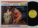 CUMBIAS Y GAITAS FAMOSAS DE COLOMBIA VOL. 2 Various FUENTES LP