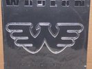 Waylon Jennings Black On Black sealed LP vinyl record cut out