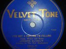 78 RPM  VELVET TONE RECORD - VINTAGE  ANNETTE HANSHAW